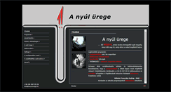 Desktop Screenshot of anyulurege.hu