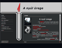 Tablet Screenshot of anyulurege.hu